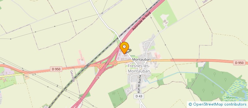 localisation de l'entreprise SONORISATION ET LUMIERES POUR LE SPECTACLE  FRESNES-LES-MONTAUBAN