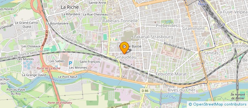 localisation de l'entreprise SONORISATION SYSTEM à TOURS