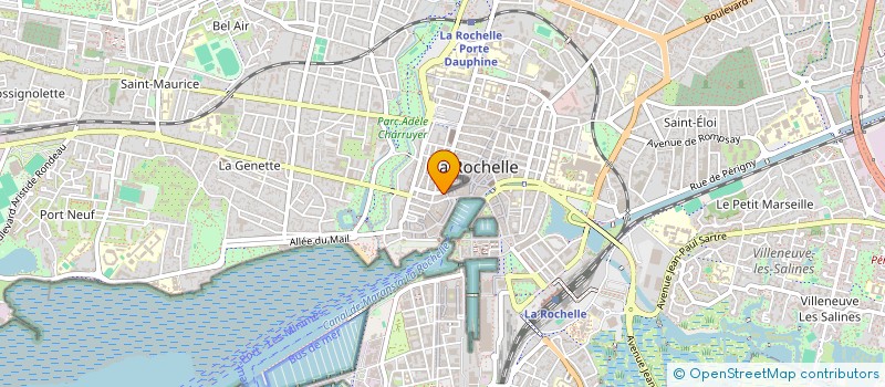 localisation de l'entreprise SONORITES ATLANTIQUES  LA ROCHELLE