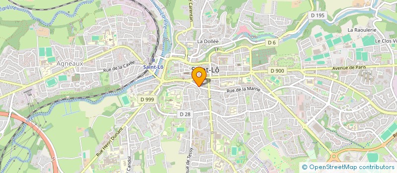 localisation de l'entreprise SONORITES DE MANCHE  SAINT-LO