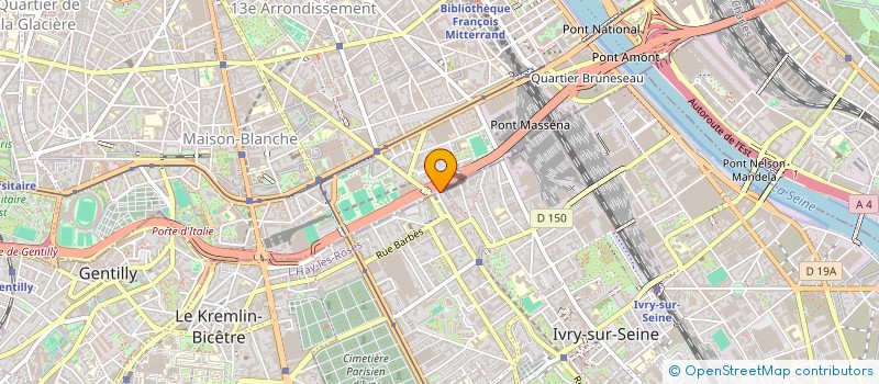 localisation de l'entreprise SONOSCANNER à IVRY-SUR-SEINE