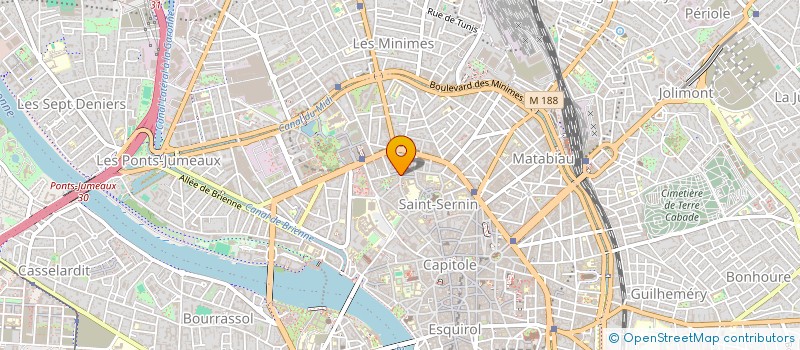 localisation de l'entreprise SONOSCOP à TOULOUSE