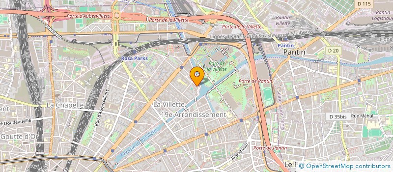 localisation de l'entreprise SONOTARO PROD  PARIS