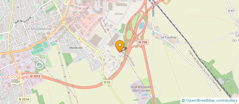 localisation de l'entreprise SONOTER T.P. à GUICHAINVILLE