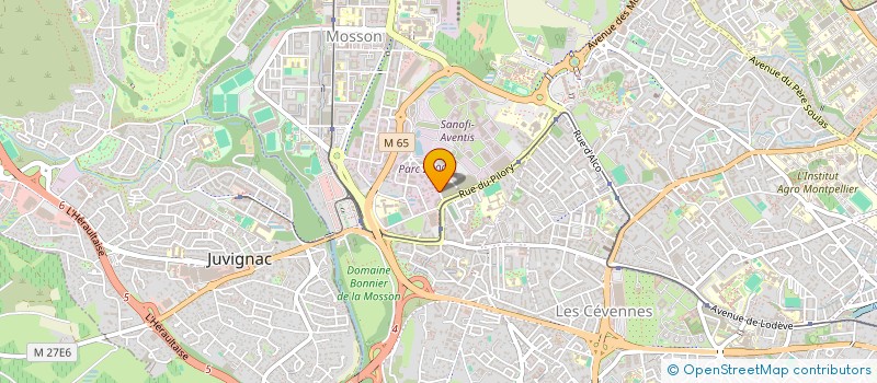 localisation de l'entreprise SONOTIA  MONTPELLIER