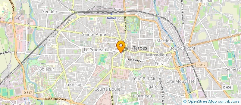 localisation de l'entreprise SONOUVEX à TARBES