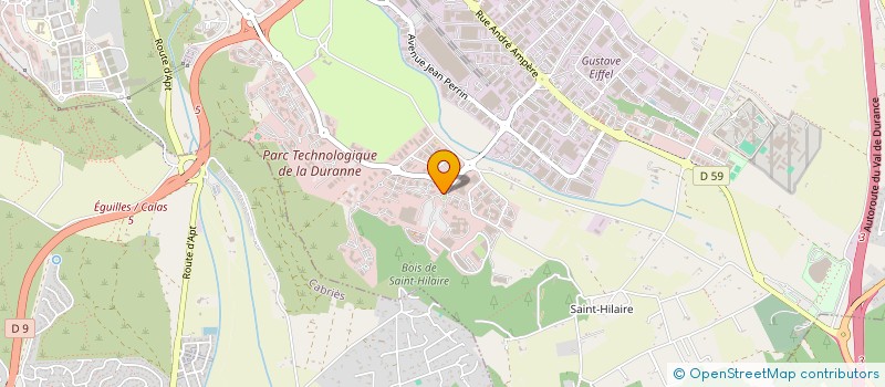 localisation de l'entreprise SONOVISION à AIX-EN-PROVENCE