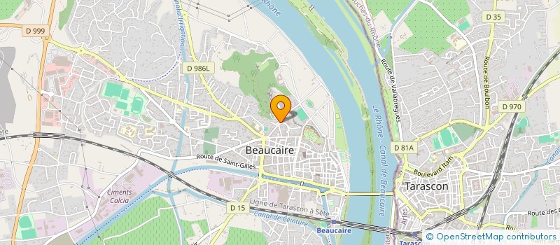 localisation de l'entreprise SONRISA SBK PACA OCCITANIE  BEAUCAIRE