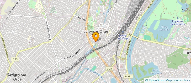 localisation de l'entreprise SONS D'EBENE à JUVISY-SUR-ORGE