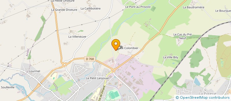 localisation de l'entreprise SONSED à LAMBALLE-ARMOR