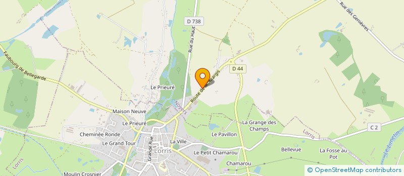 localisation de l'entreprise SONUDIS à NOYERS