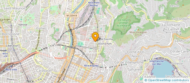 localisation de l'entreprise SONYTIF à NICE