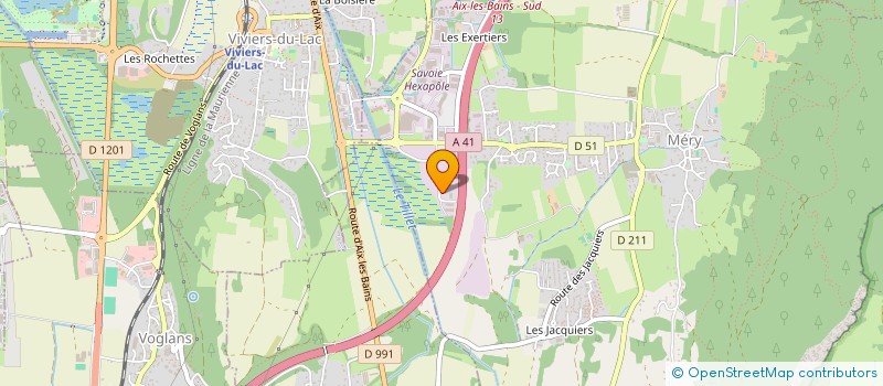 localisation de l'entreprise SONZOGNI SAVOIE à MERY