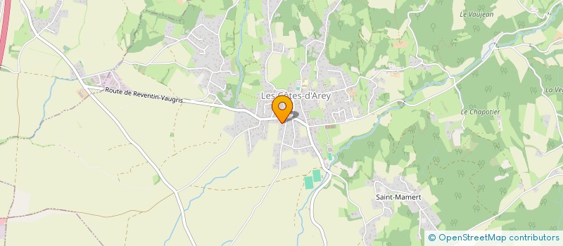 localisation de l'entreprise SOO' CHIC BO M  LES COTES-D'AREY