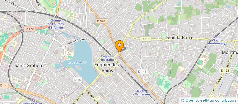 localisation de l'entreprise SOO R  MONTMORENCY