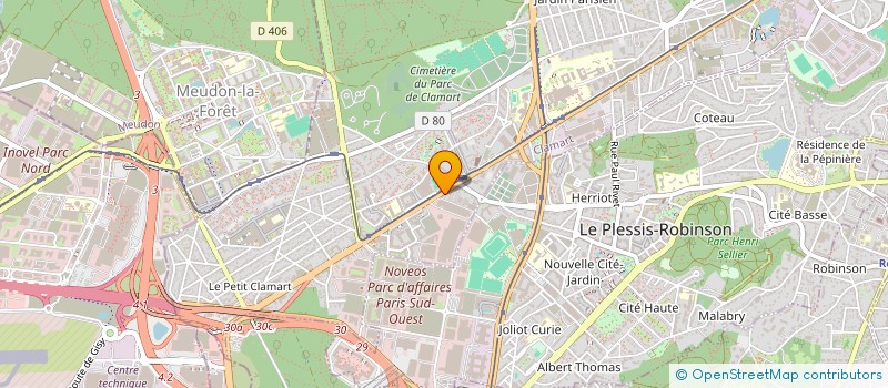localisation de l'entreprise SOO SWEET à CLAMART