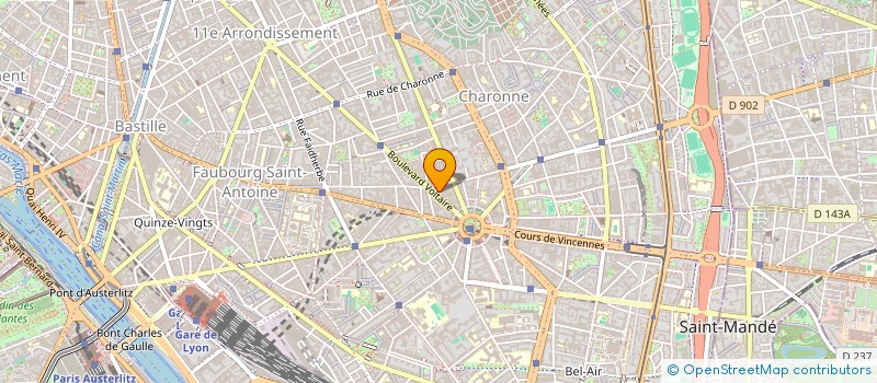 localisation de l'entreprise SOOBI PROD  PARIS