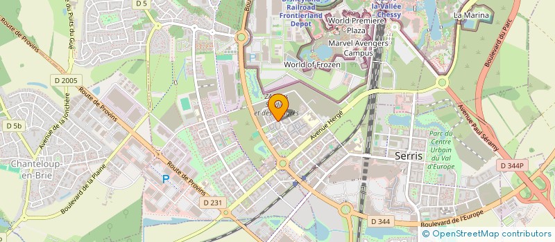 localisation de l'entreprise SOOBLIME  CHESSY