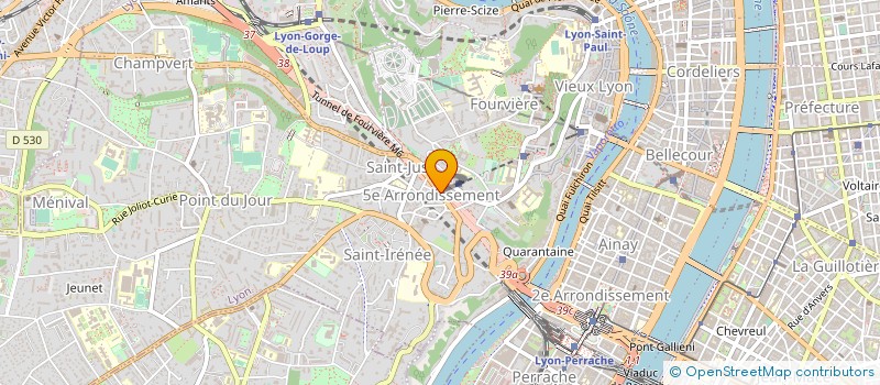 localisation de l'entreprise SOOGEST I.T. CONSULTING à LYON 5EME