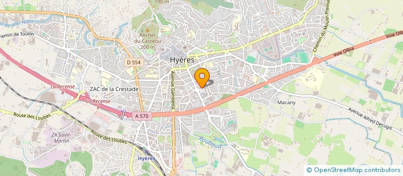 localisation de l'entreprise SOOH.APP à HYERES