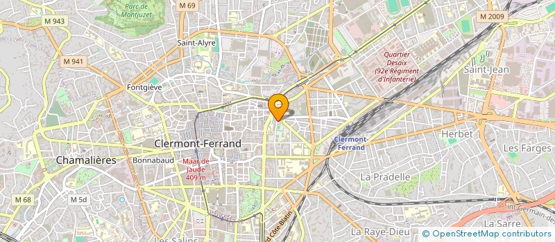 localisation de l'entreprise SOOJI MC  CLERMONT-FERRAND