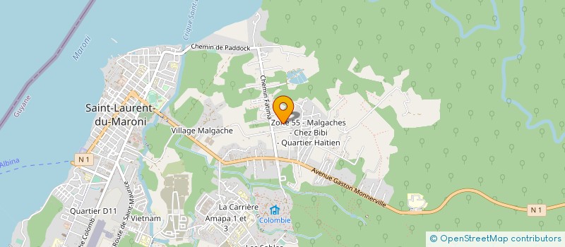 localisation de l'entreprise SOOLAN CHOEUR à SAINT-LAURENT-DU-MARONI