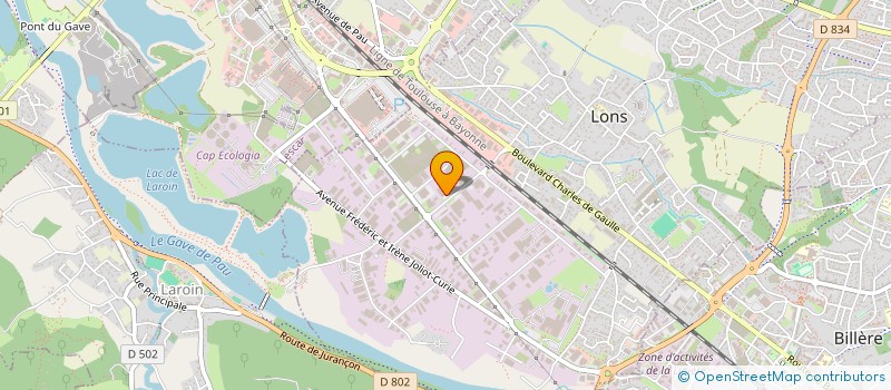 localisation de l'entreprise SOOM  LONS