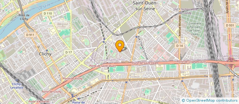 localisation de l'entreprise SOON à SAINT-OUEN-SUR-SEINE