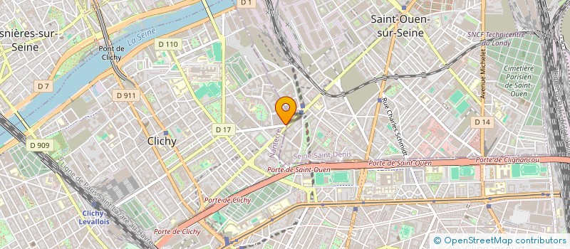 localisation de l'entreprise SOON à CLICHY