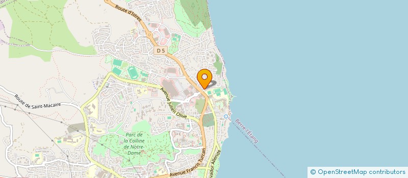 localisation de l'entreprise SOON COME à MARTIGUES