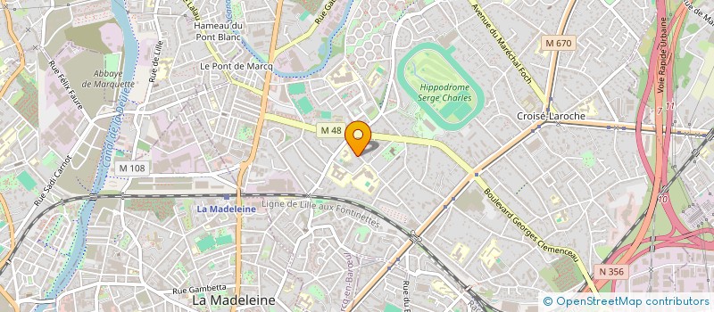 localisation de l'entreprise SOON CONSULTING à MARCQ-EN-BARŒUL