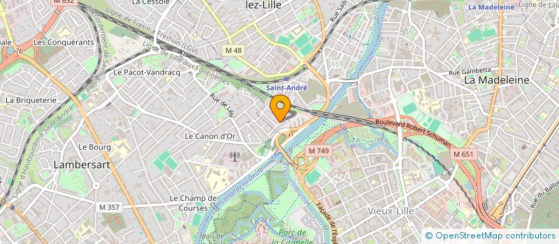 localisation de l'entreprise SOON IMMO  SAINT-ANDRE-LEZ-LILLE