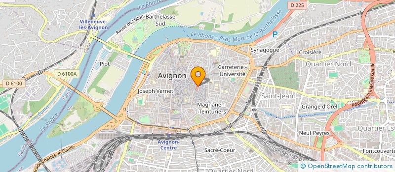 localisation de l'entreprise SOOOJEF  AVIGNON