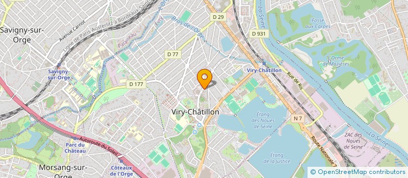 localisation de l'entreprise SOORI SUPERMARCHE EXOTIQUE à VIRY-CHATILLON