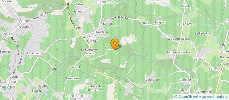 localisation de l'entreprise SOP à BOURG