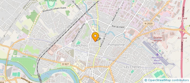 localisation de l'entreprise SOP  MONTAUBAN