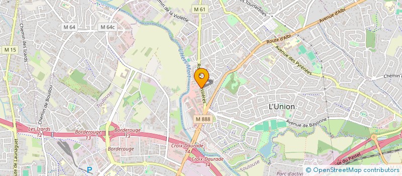 localisation de l'entreprise SOP ONE à L'UNION