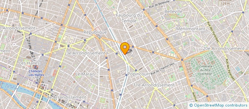 localisation de l'entreprise SOP SOCIETE DE PRESSING à PARIS