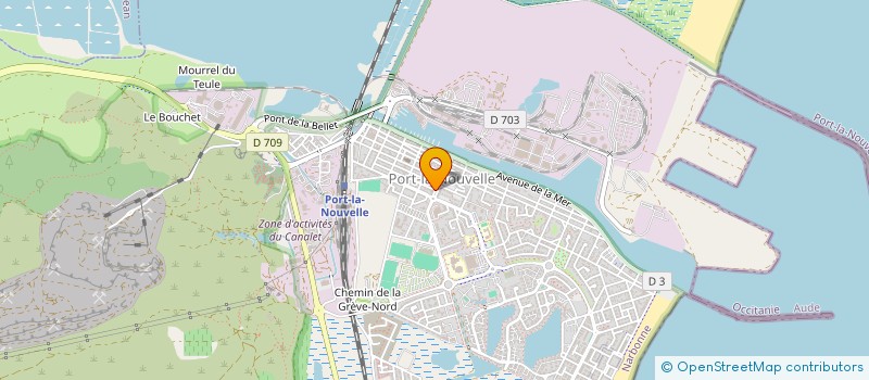 localisation de l'entreprise SOPA11PLN  PORT-LA-NOUVELLE