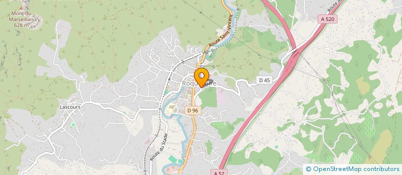 localisation de l'entreprise SOPAB STE PROVENCALE D'AMELIORATION BATI  ROQUEVAIRE