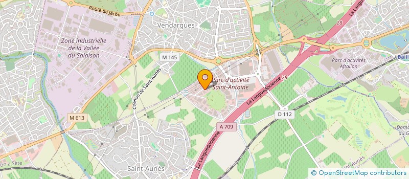 localisation de l'entreprise SOPAC ESPACE CREATION à SAINT-AUNES