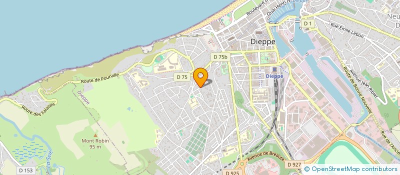 localisation de l'entreprise SOPACAC  DIEPPE