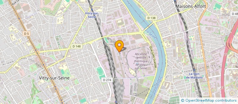 localisation de l'entreprise SOPADIS à VITRY-SUR-SEINE