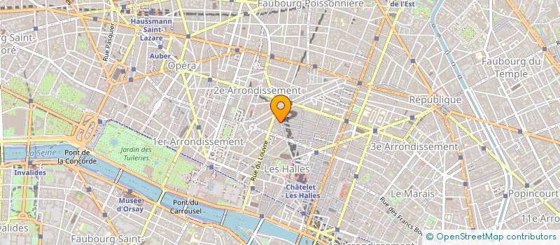 localisation de l'entreprise SOPAFRUIT à PARIS