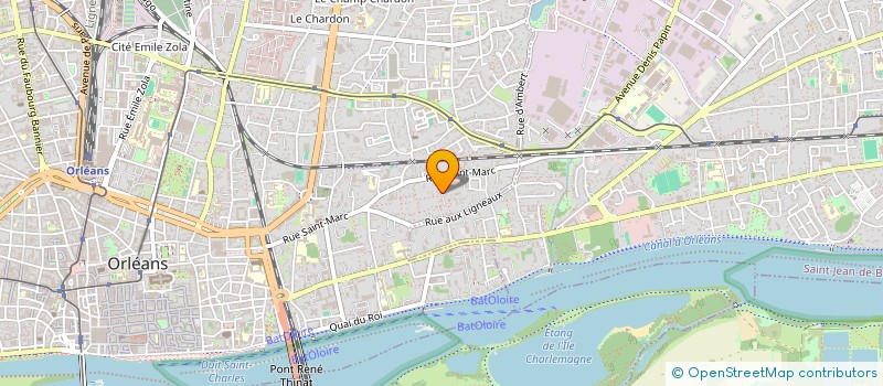 localisation de l'entreprise SOPAG à ORLEANS