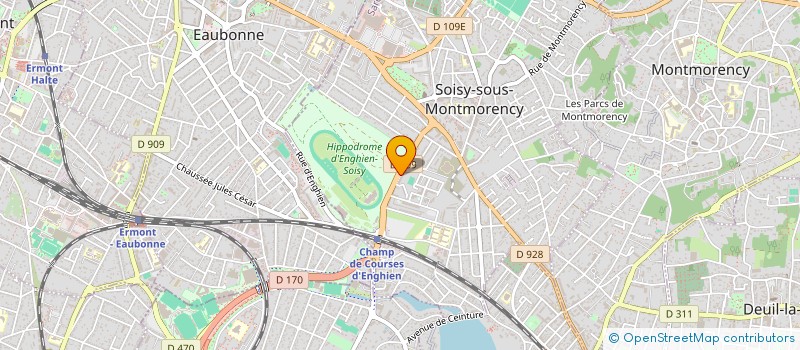 localisation de l'entreprise SOPAMA à SOISY-SOUS-MONTMORENCY