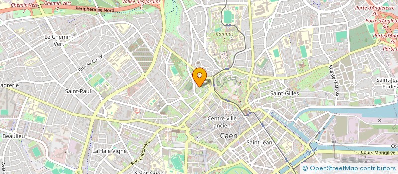 localisation de l'entreprise SOPAMAR à CAEN