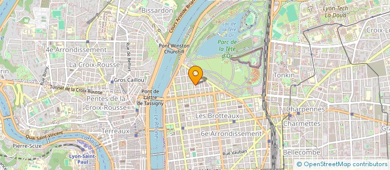 localisation de l'entreprise SOPAMAR  LYON