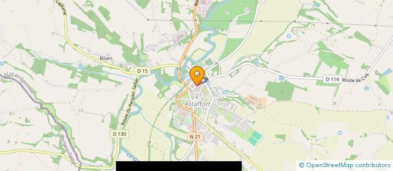 localisation de l'entreprise SOPAP  ASTAFFORT