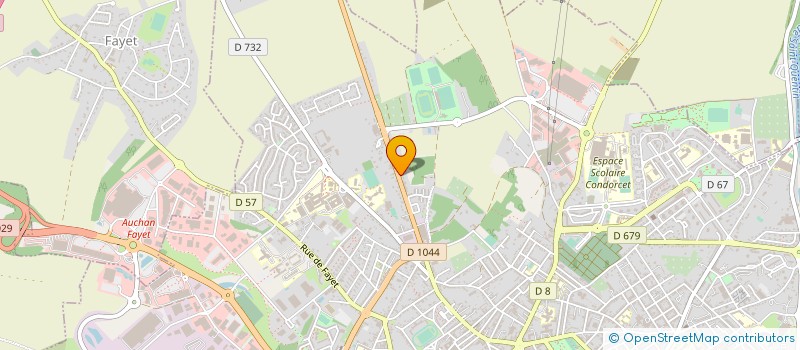 localisation de l'entreprise SOPAR à SAINT QUENTIN